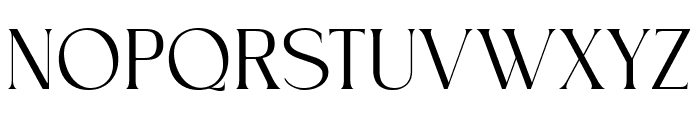 HarmonyEmbraceSerifDemo Font UPPERCASE