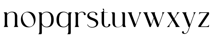 HarmonyEmbraceSerifDemo Font LOWERCASE
