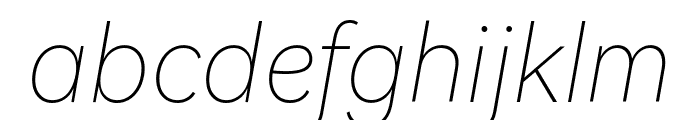 HarmonyOS Sans Thin Italic FONT
