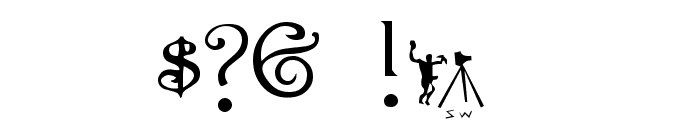 Harrington Regular Font OTHER CHARS