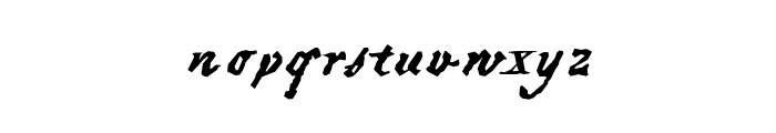 HartzVier Font LOWERCASE