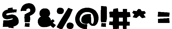 Harvel Font OTHER CHARS