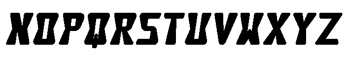 Harves Bold Italic Font UPPERCASE