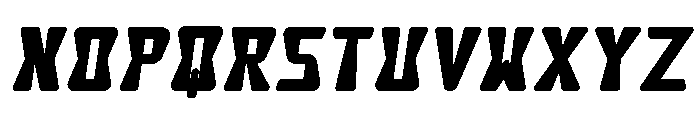 Harves Bold Italic Font LOWERCASE