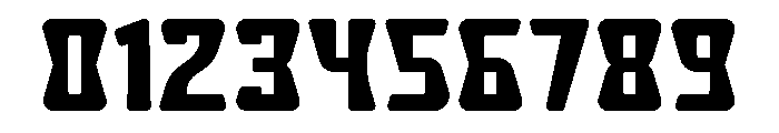 Harves Bold Font OTHER CHARS