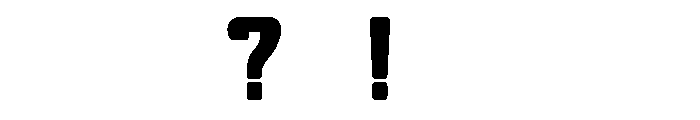 Harves Bold Font OTHER CHARS