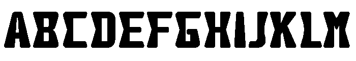 Harves Bold Font UPPERCASE