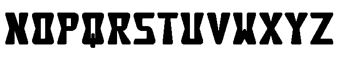 Harves Bold Font UPPERCASE