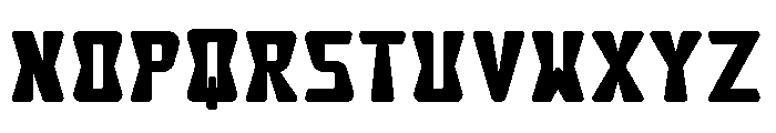 Harves Bold Font LOWERCASE