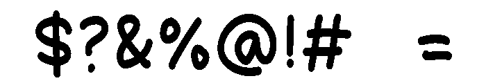Harvest Story Font OTHER CHARS