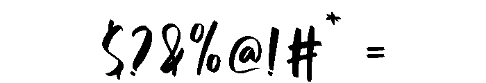 HarvestFamily-Regular Font OTHER CHARS