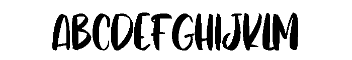 HarvestFamily-Regular Font UPPERCASE