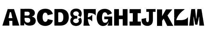 HasThERight Font UPPERCASE