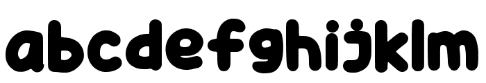 Hashi Regular Font LOWERCASE
