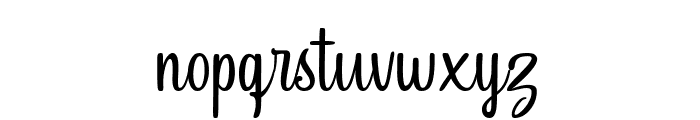 Hasley Font LOWERCASE