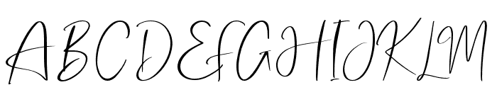 HassanahSignature Font UPPERCASE