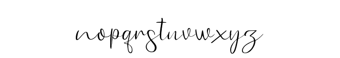 HassanahSignature Font LOWERCASE