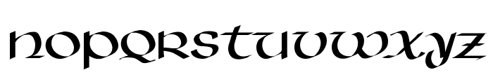 HassianUncial Font LOWERCASE