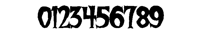 Haunted Hill Regular Font OTHER CHARS