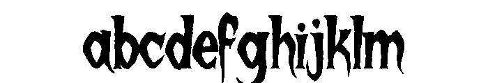 Haunted Hill Regular FONT