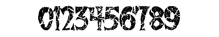 Haunted Hill Rough Rough Font OTHER CHARS