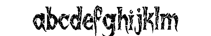 Haunted Hill Rough Rough FONT