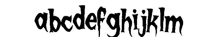 Haunted Hill Spooky Spooky FONT