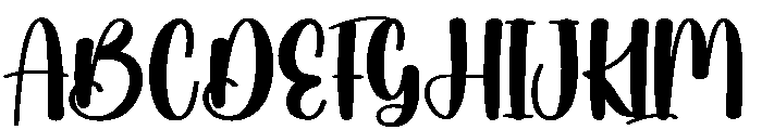 Haunted Mansion Font UPPERCASE