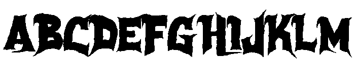 Haunting Eleanor Font UPPERCASE