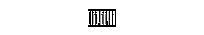 Hauptbahnhof Reverse Font OTHER CHARS