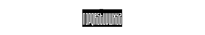 Hauptbahnhof Reverse Font LOWERCASE