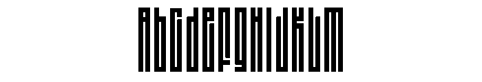 Hauptbahnhof Font UPPERCASE