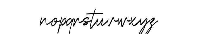 Havelin Signature Italic Font LOWERCASE