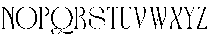 Havens Brooke Font UPPERCASE