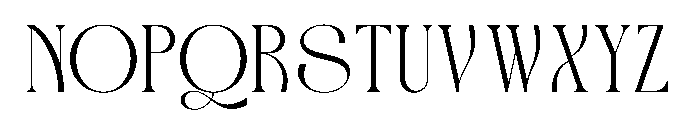 Havens Brooke Font LOWERCASE