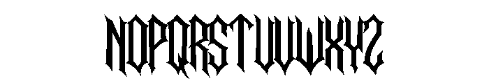 Haveron Regular Font LOWERCASE