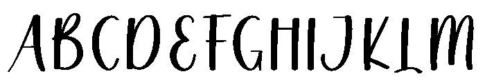 Hawaii1 Font UPPERCASE
