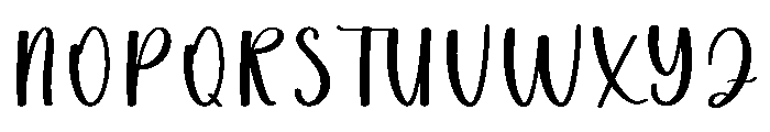 Hawaii1 Font UPPERCASE