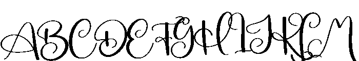 Hawaii Font UPPERCASE