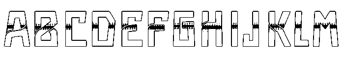 Hawk Regular Font UPPERCASE
