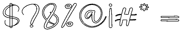 Hay Baby Font OTHER CHARS