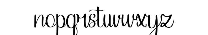 Hayati Nature Beauty Font LOWERCASE