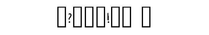 Hazelsun Regular Font OTHER CHARS