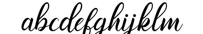 handayani Font LOWERCASE