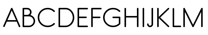 hankenround-Regular Font UPPERCASE
