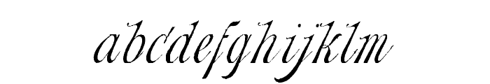 Beamish WF Font LOWERCASE