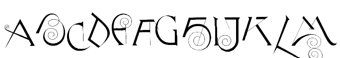 Giglio WF Font UPPERCASE