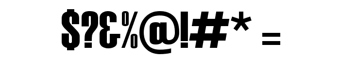 Haettenschweiler Font OTHER CHARS