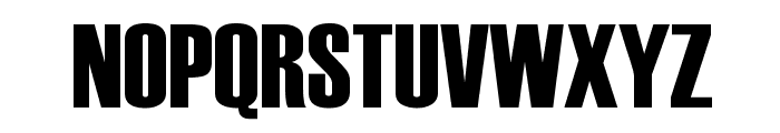 Haettenschweiler Font UPPERCASE