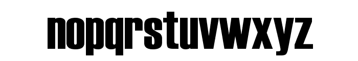 Haettenschweiler Font LOWERCASE